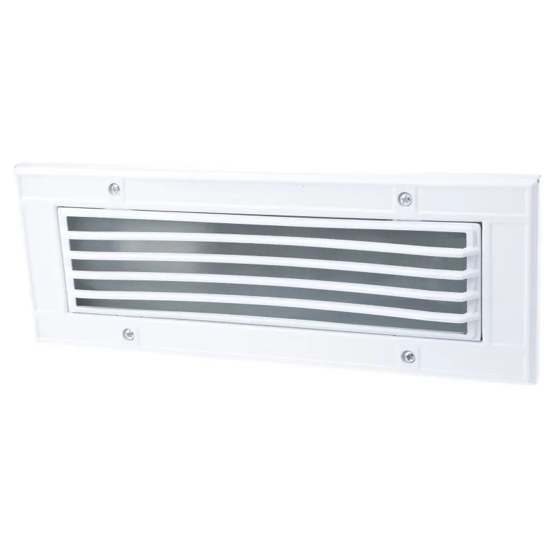 Світильник вуличний для сходів E27 20W IP54 White (AL-01-09)