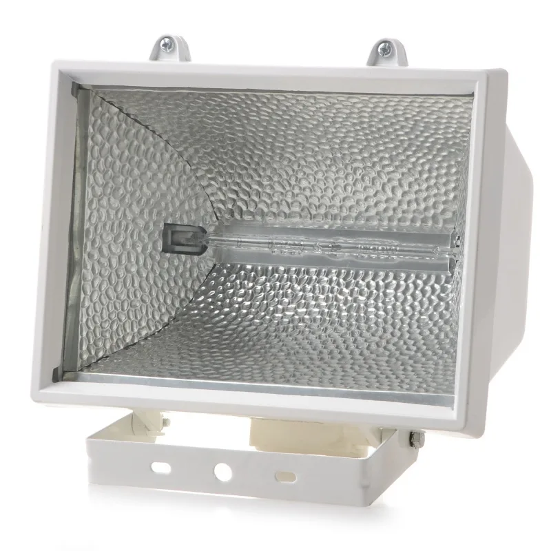 Прожектор вуличний галогенний IP54 HL-03 1000W white білий