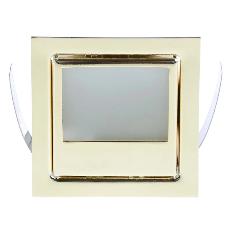 Світильник меблевий точковий квадрат HDL-07-втL10A BRASS