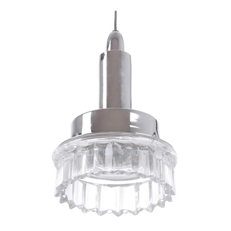 Люстра підвісна галогенна в спальню GU5.3 50W CH (HTL-07S/1) фото 2