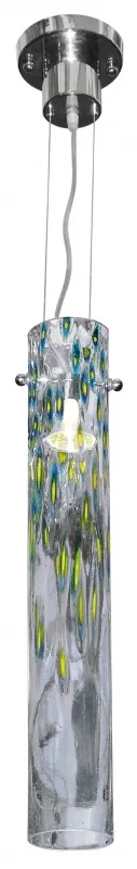 Люстра підвісна галогенна в спальню GU5.3 50W CH (BR01206S/1)