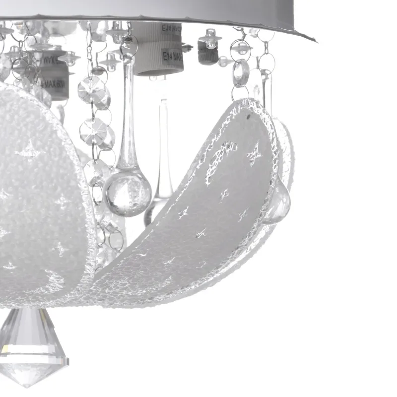 Люстра торт стельова з пультом LED E14 60W RGB WH (BCL-649S/3) фото 2
