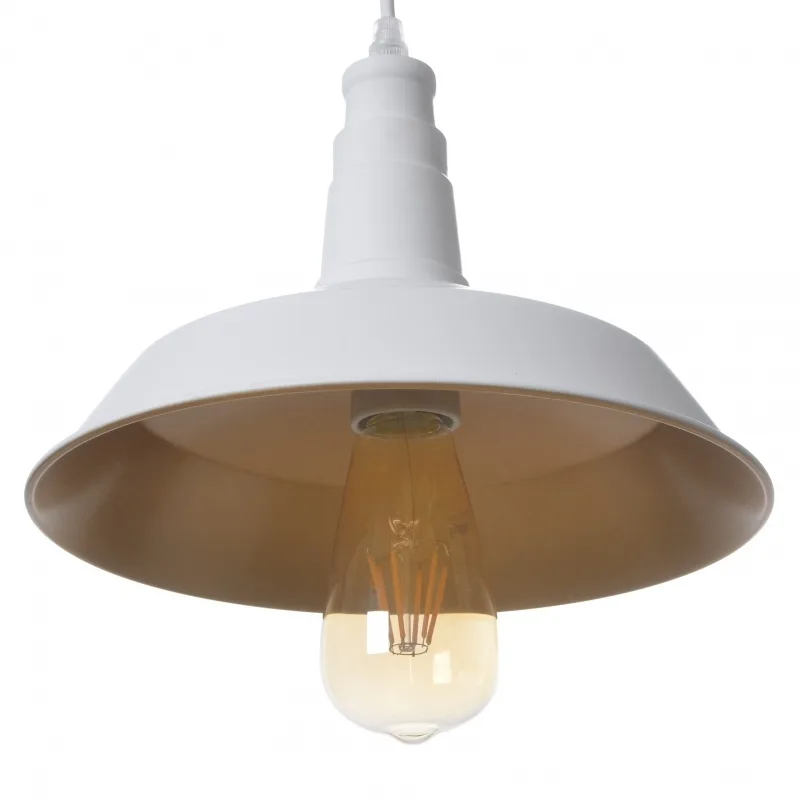Люстра підвісна лофт для кухні E27 60W WH (BL-221S/1) фото 7