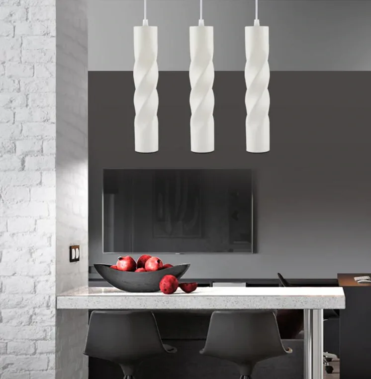 Люстра підвісна тубус LED 5W WW WH (AL-702S/1) фото 10