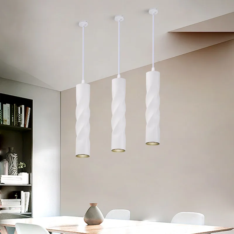 Люстра підвісна тубус LED 5W NW WH (AL-703S/1) фото 9