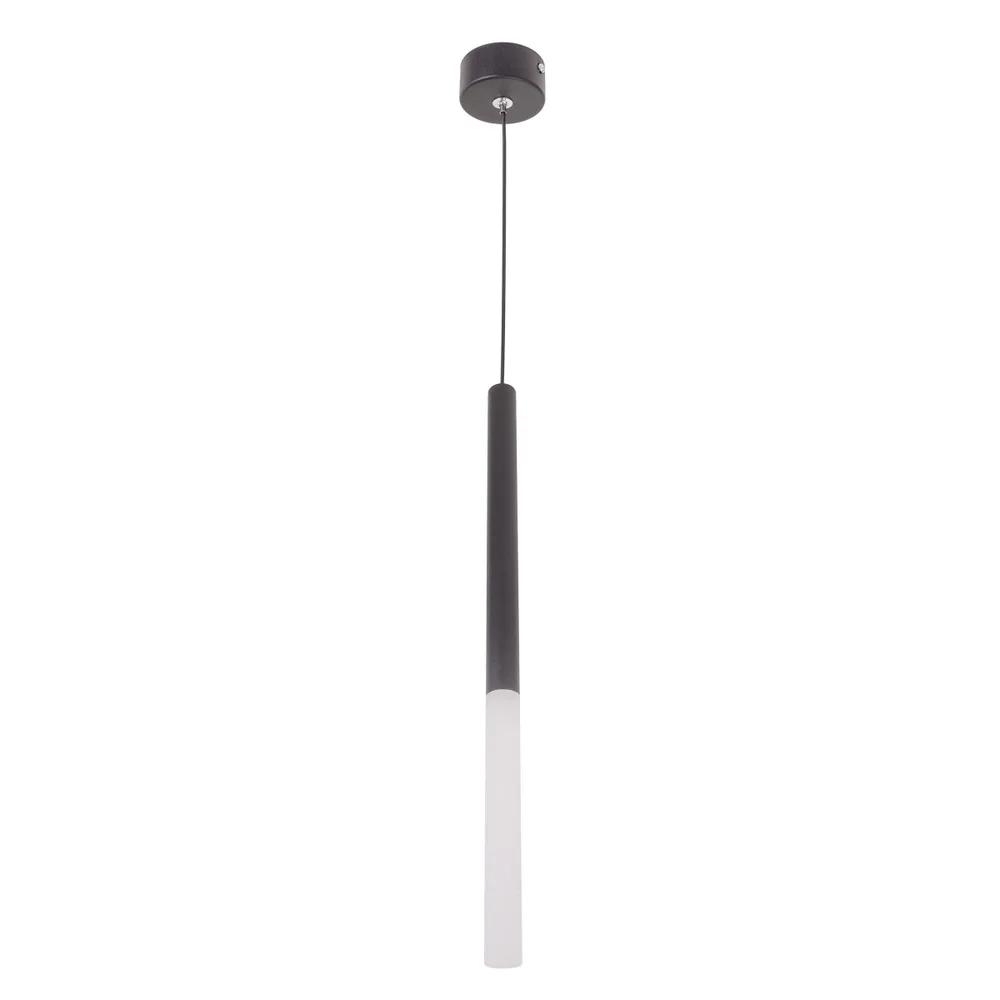 Люстра підвісна тубус LED 3W WW BK (AL-705S/1) фото 2