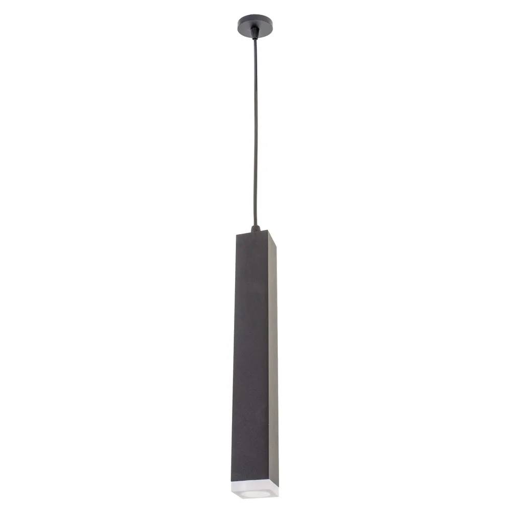 Люстра підвісна тубус LED 10W WW BK (AL-706S/1)