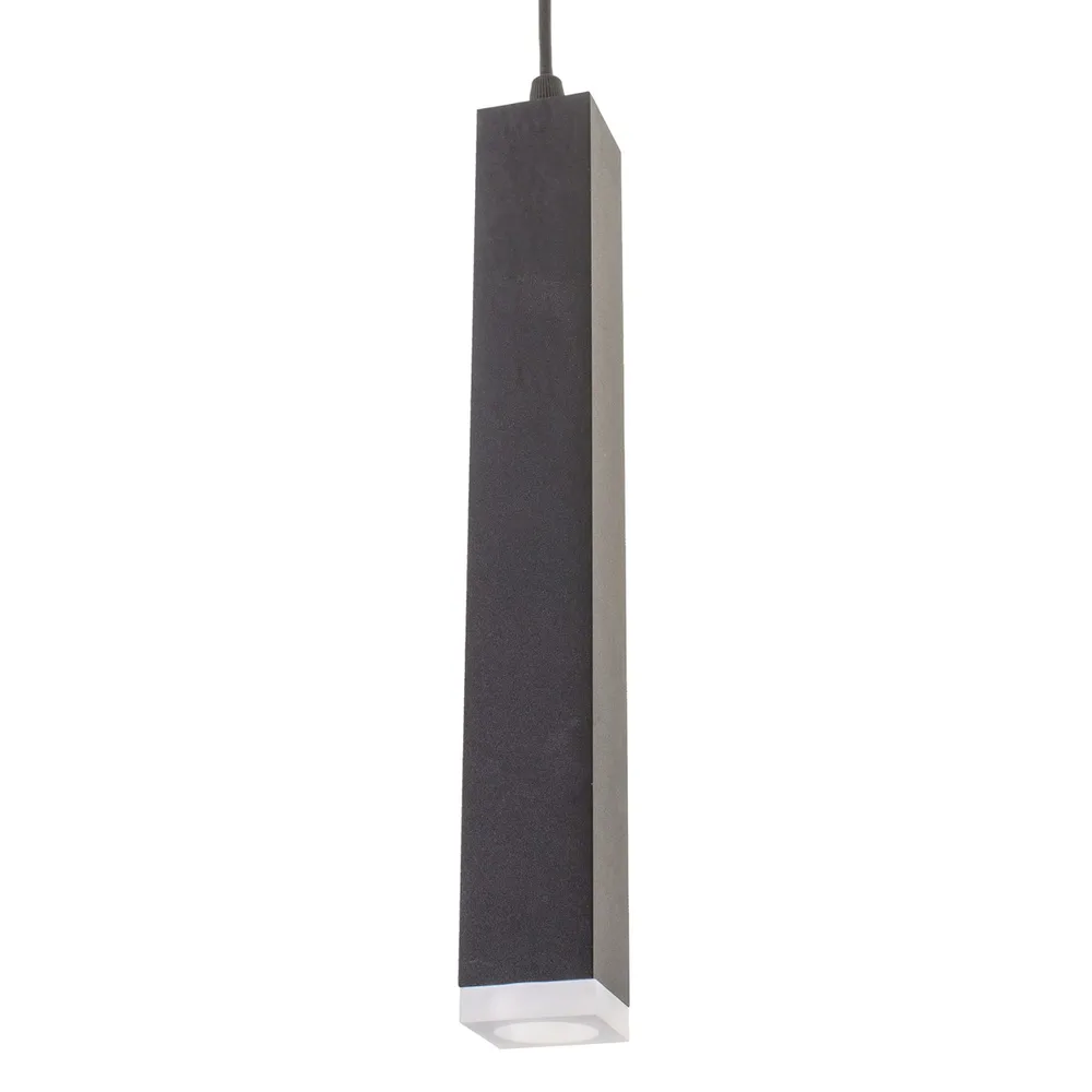 Люстра підвісна тубус LED 10W WW BK (AL-706S/1) фото 2