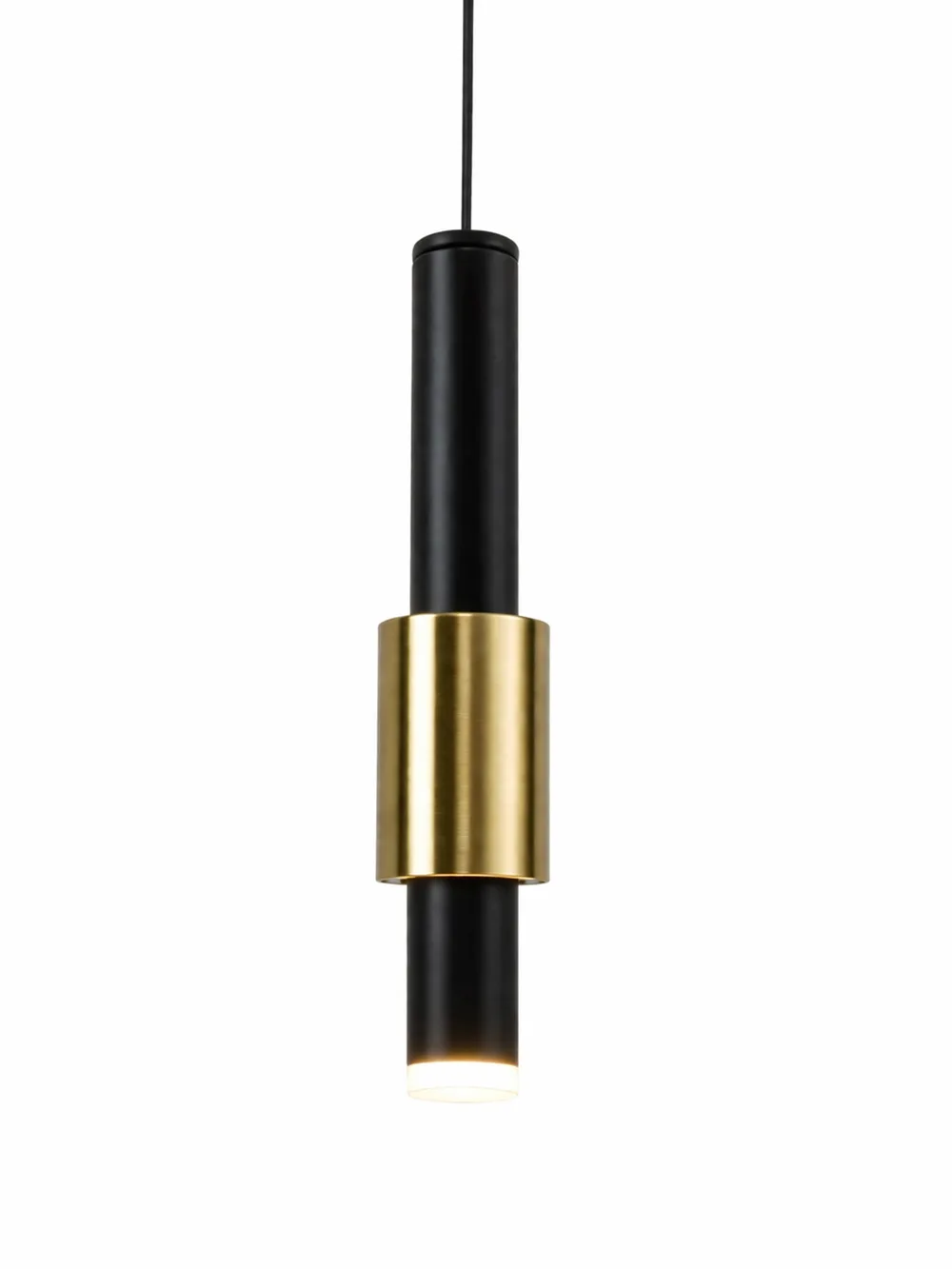 Люстра підвісна світлодіодна AL-741S/1 5W WW BK+BRONZE фото 3