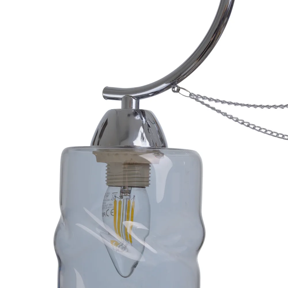 Люстра стельова E27 60W CH (LK-690C/3) фото 6