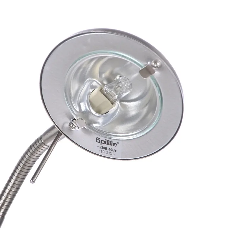 Торшер сучасний галогенний FH-021/2 SN фото 3