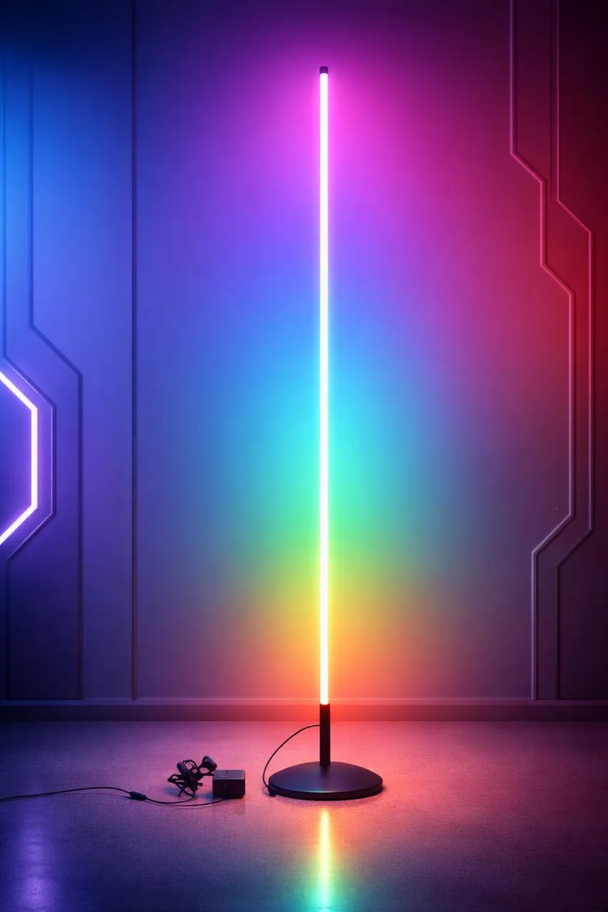 Торшер Smart Rgb світлодіодний різнокольоровий
