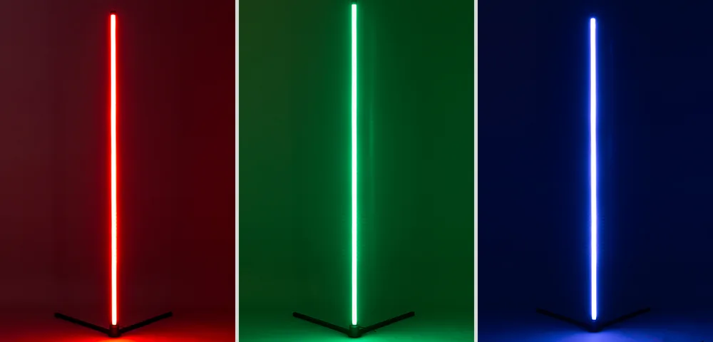 Торшер з пультом керування FE-061 WH 17W RGB+3000K+IC фото 2