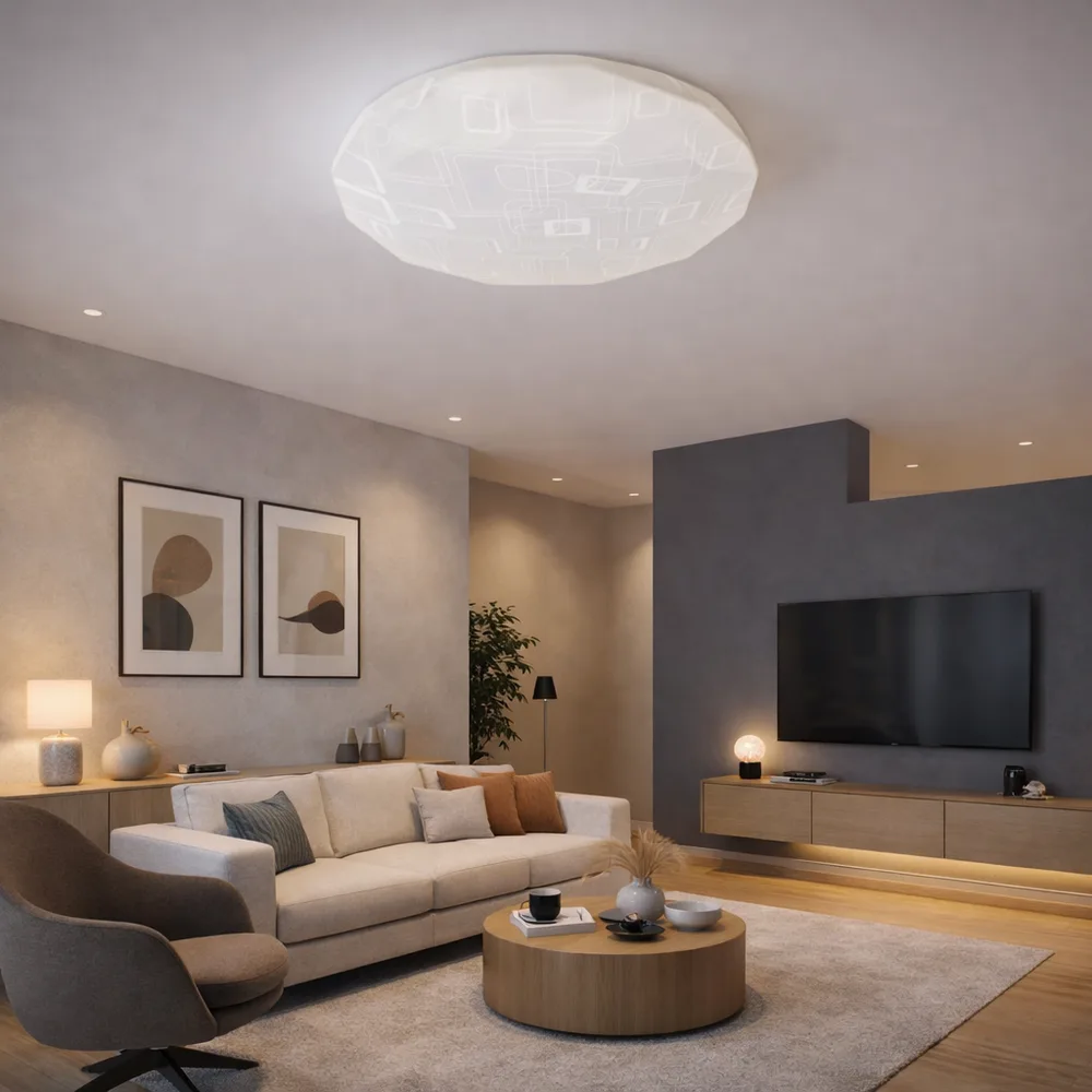 Cвітильник стельовий LED 24W CW (W-640)