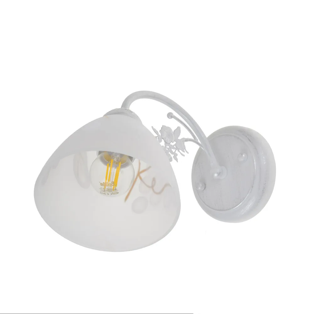 Бра настінне спрямованого світла накладне LK-685W/1 E14 WH/SL