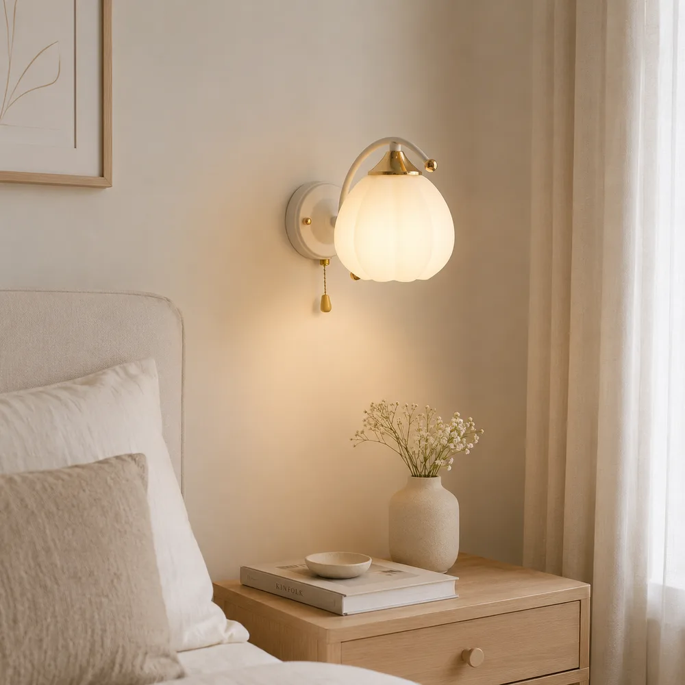 Бра LK-736W/1 E27 WH+FG