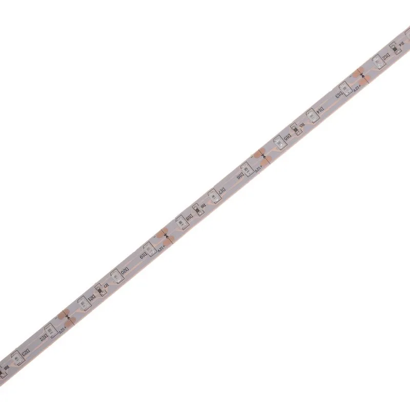 Кольорова LED стрічка негерметична 12V 3.6W 12V 2835 RGB PCB IP20 1m (BY-030/60) фото 2