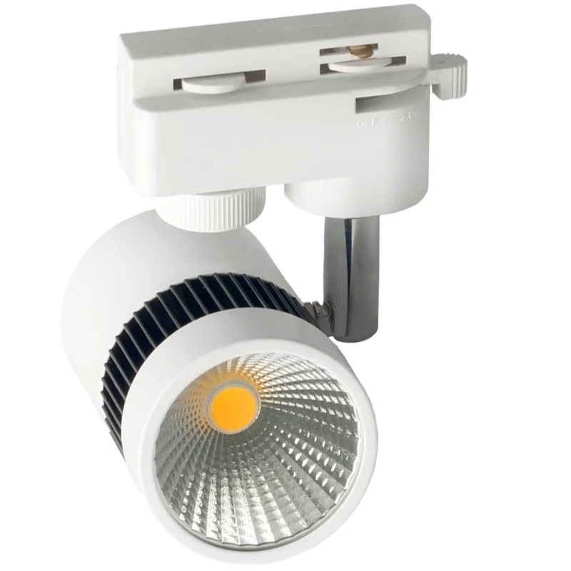 Світильник трековий поворотний LED KW-56/7W WW WH/BK фото 4