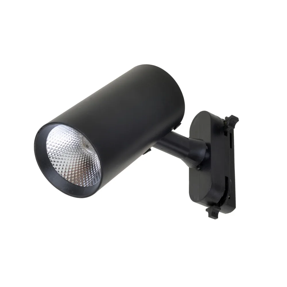 Світильник трековий поворотний LED KW-225/12W WW BK
