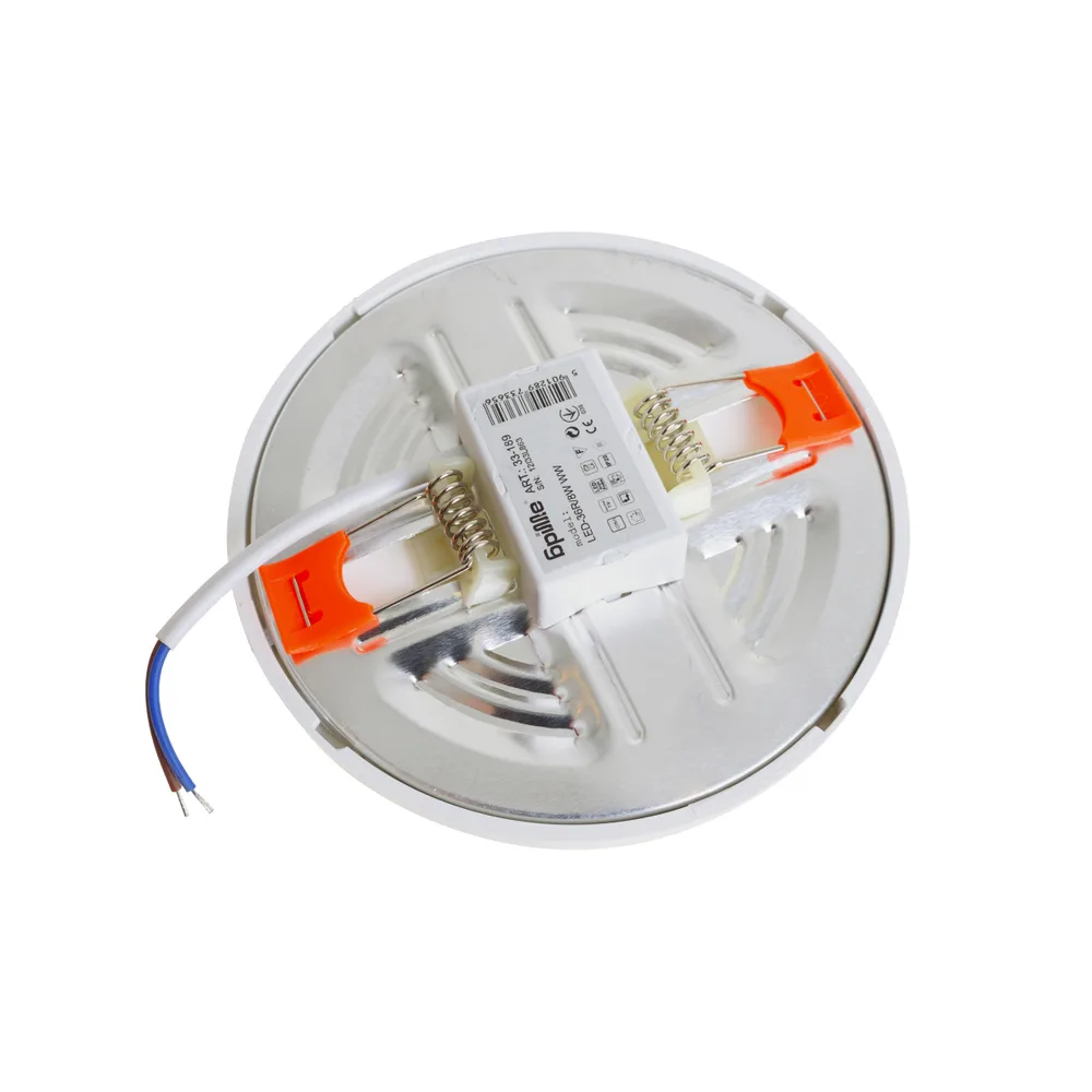 Стельовий врізний світильник для ванної LED-36R/8W WW фото 4