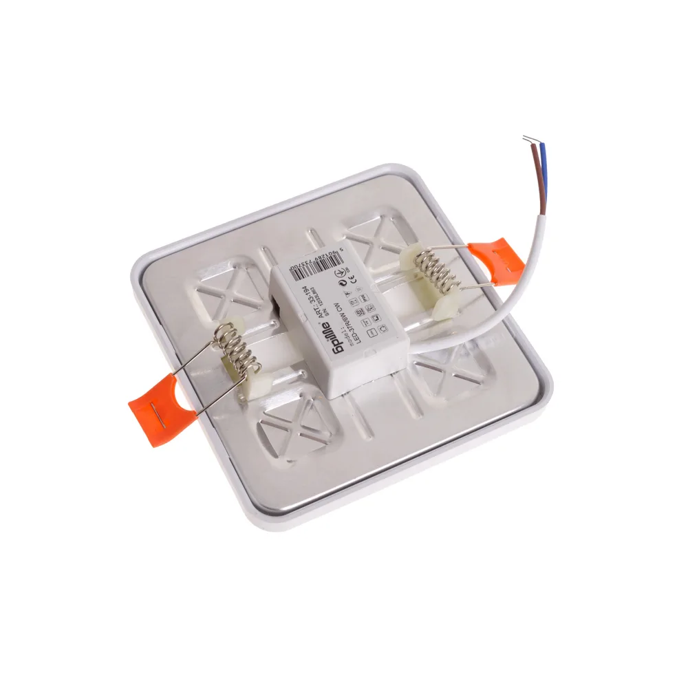 Стельовий врізний світильник LED-37R/6W CW фото 4