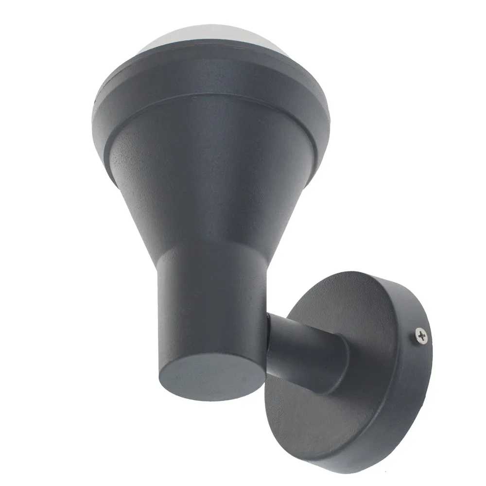 Світильник фасадний E27 IP54 Dark Grey (AL-118/1)