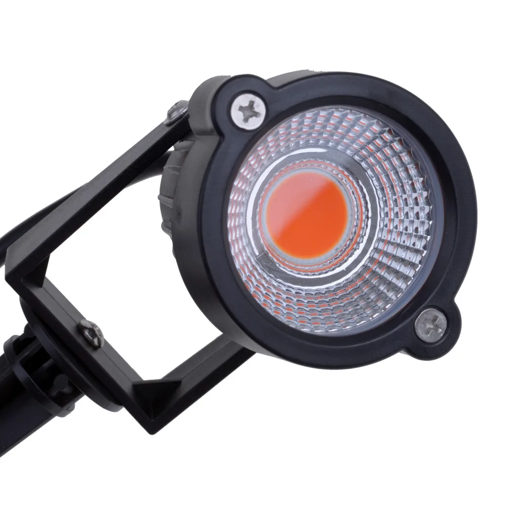 Грунтовий світильник LED 3W RED COB IP65 BK (AS-11) фото 4