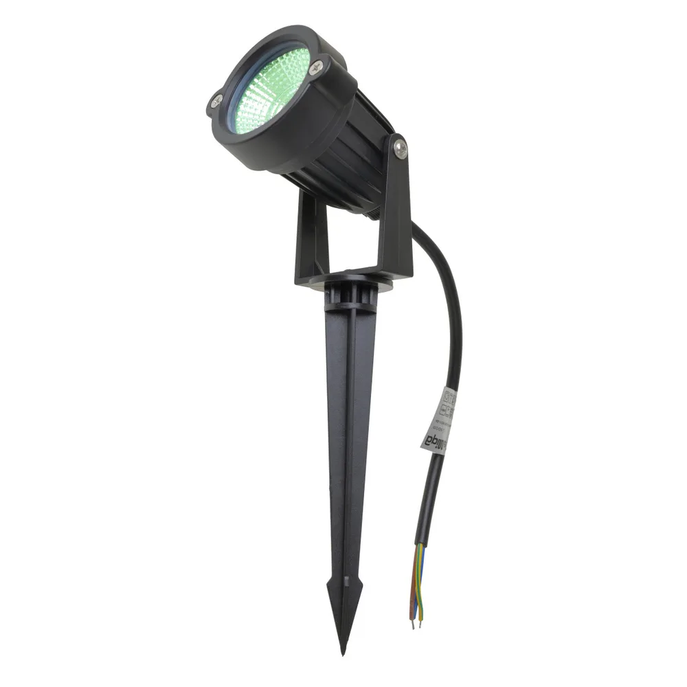 Грунтовий світильник LED 3W RGB COB IP65 BK (AS-11) фото 3