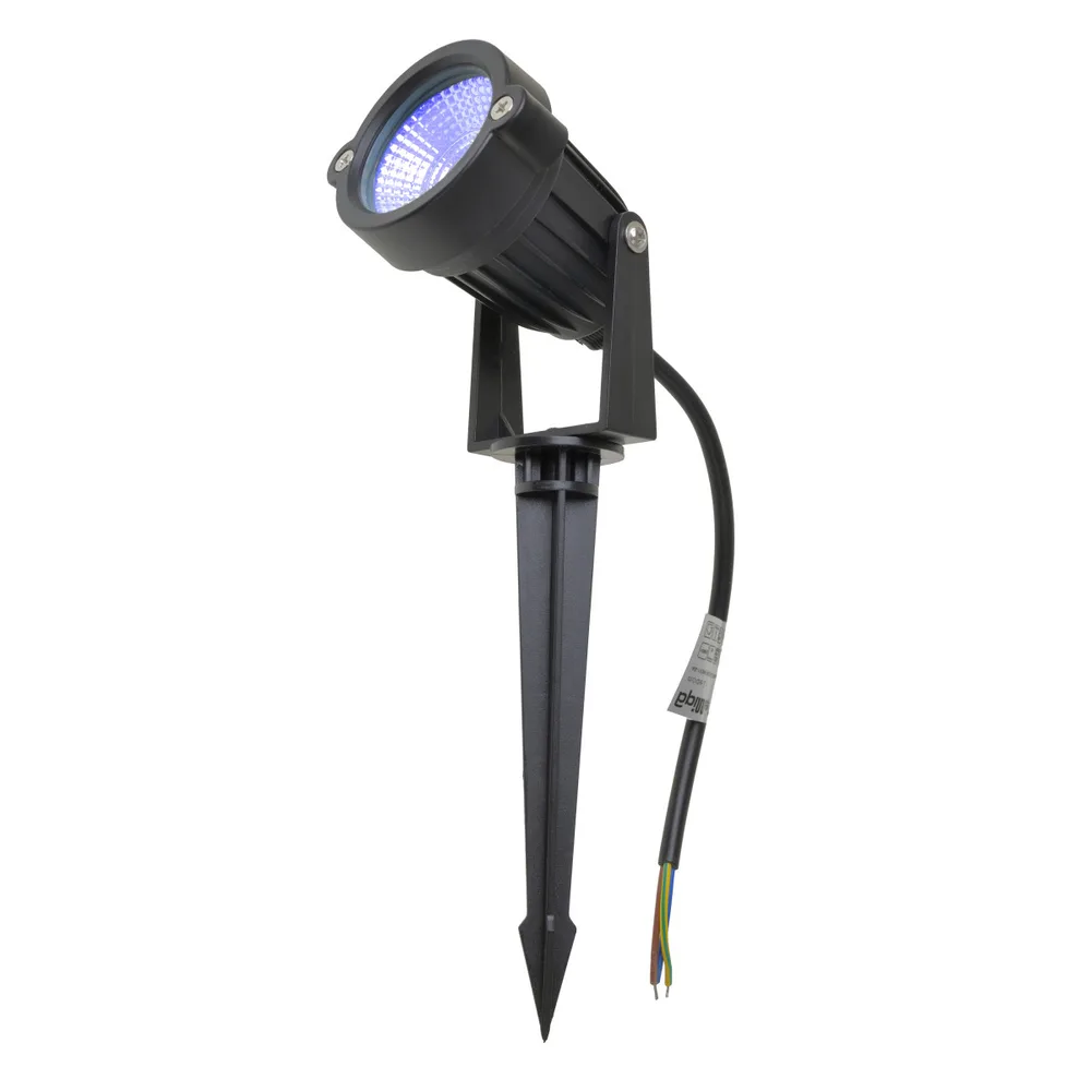Грунтовий світильник LED 3W RGB COB IP65 BK (AS-11) фото 4