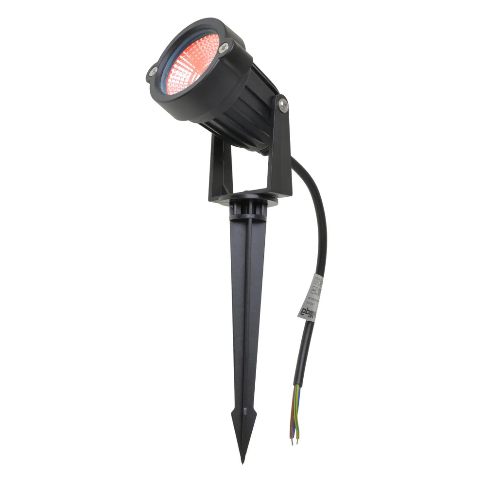 Грунтовий світильник LED 3W RGB COB IP65 BK (AS-11) фото 8