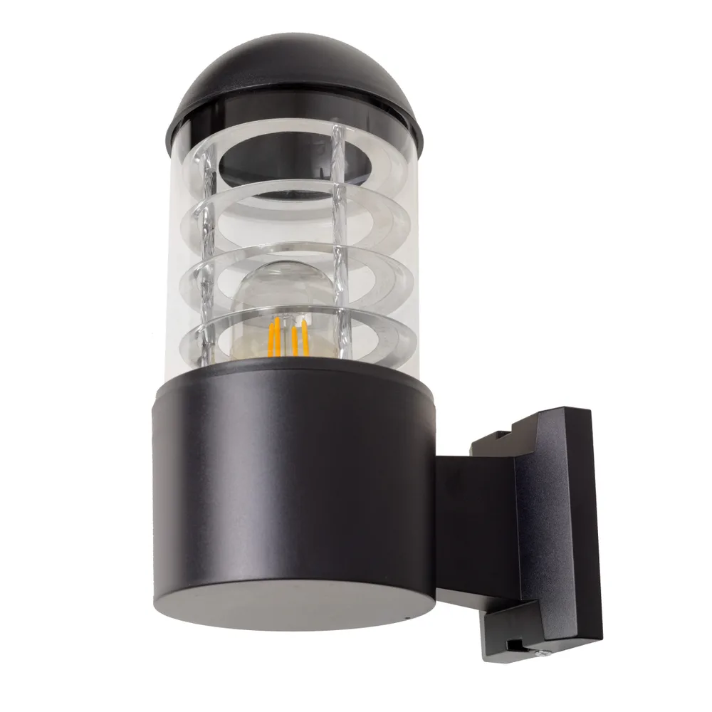 Світильник фасадний 60W E27 IP44 Black (PL-29/24) фото 2