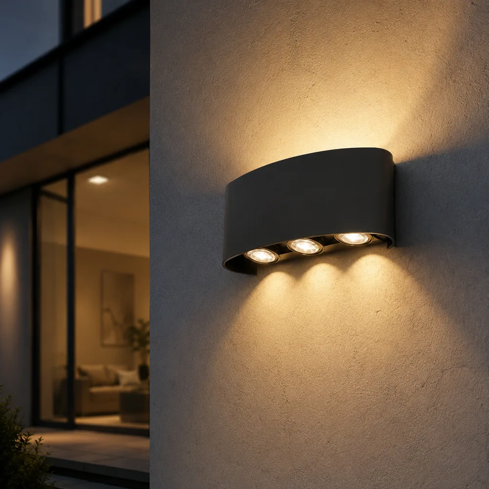 Підсвічування AL-264/6х1W NW LED IP44 BK