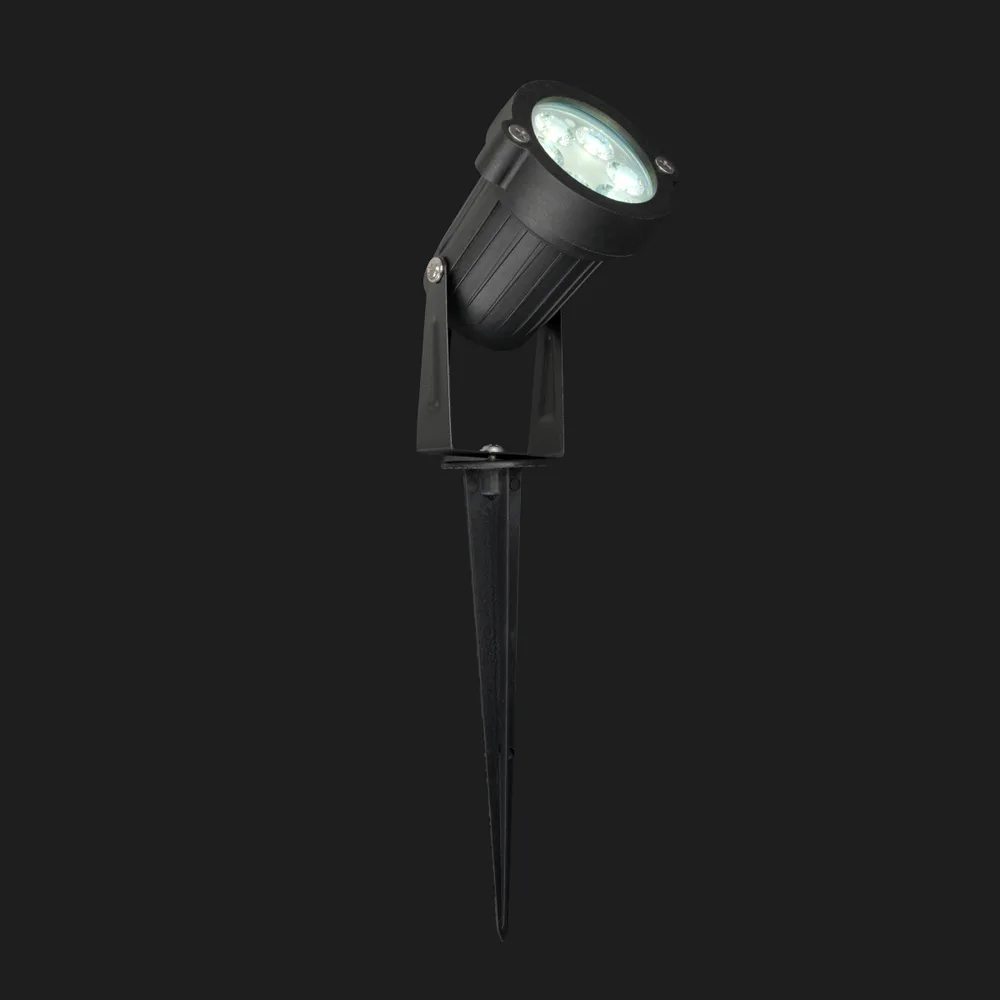 Грунтовий світильник LED 6W CW IP65 BK (AS-14) фото 2