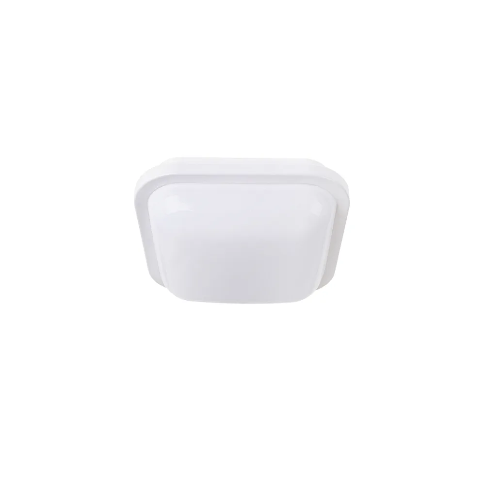 Вуличний настінний ЛЕД світильник AL-15SQ/15W NW IP54 WH фото 2