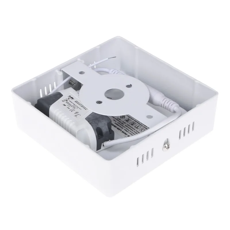 Світильник стельовий накладний світлодіодний LED-49/6W 30 pcs CW SMD2835 фото 2
