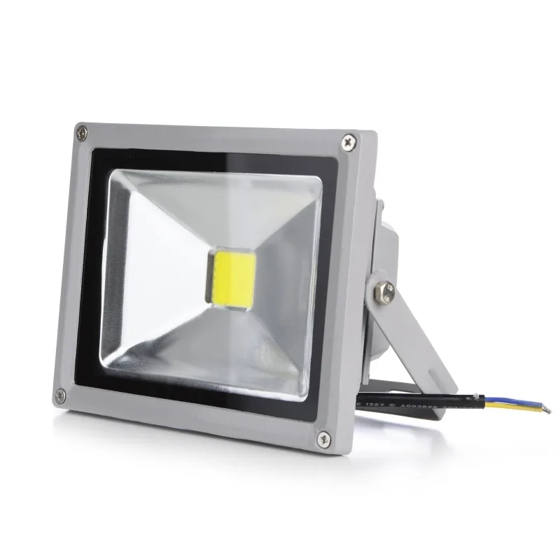 Прожектор вуличний LED вологозахищений IP65 HL-15/20W CW COB сірий